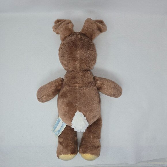 Build-A-Bear Workshop Brown Bunny Plush 16" Soft Toy With Yellow Belly & Ears - Picture 3 of 13